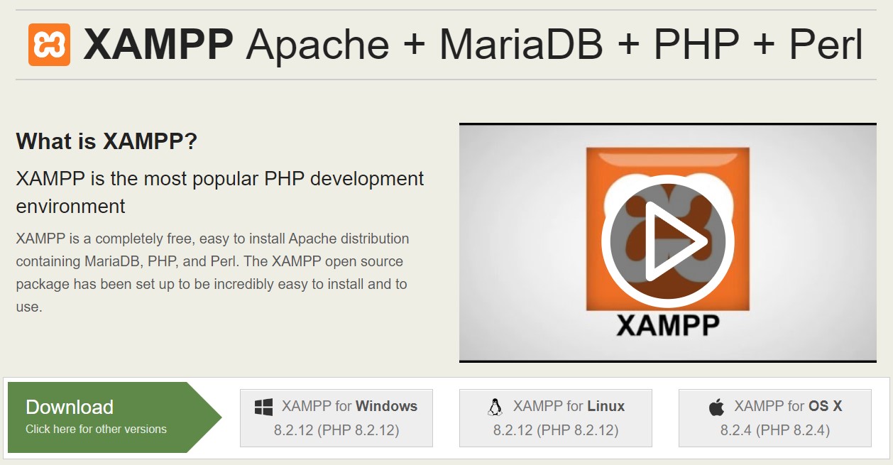 Download XAMPP